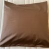 Seidenkissenbezug braun 65x65