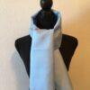 foulard en soie bleu ciel