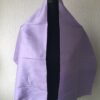 foulard en soie violet