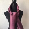 Foulard en soie pourpre