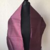 Foulard en soie pourpre