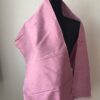 foulard en soie rose pâle