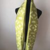 Grand foulard en soie vert pastel