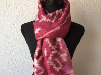 foulard en soie mudmee